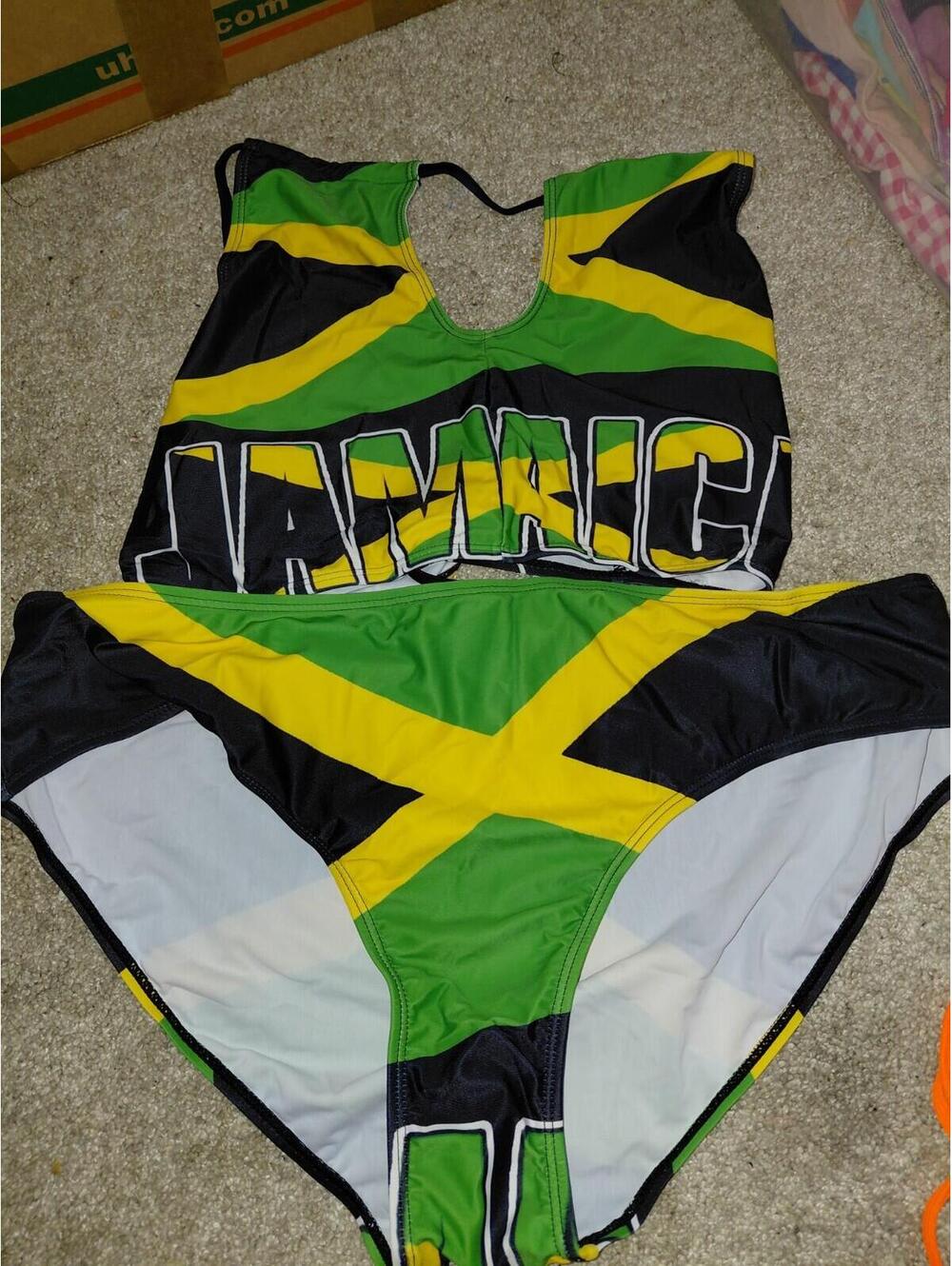 Jamaica Two piece bikini size 3Xl Summer vacation